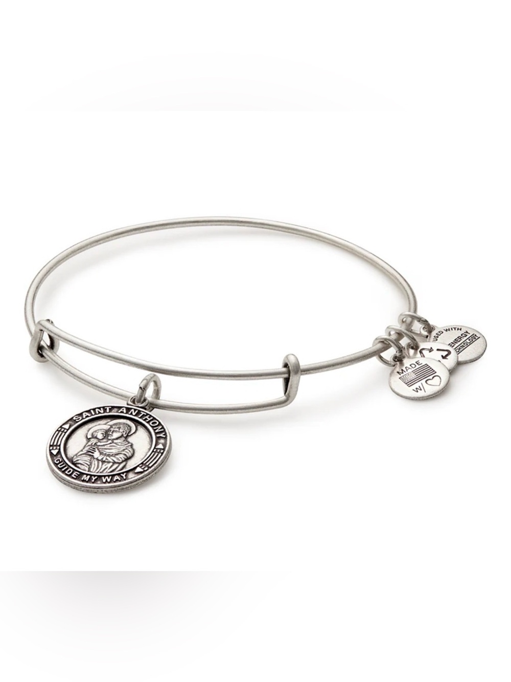 Alex and Ani Silver St. Anthony Bracelet